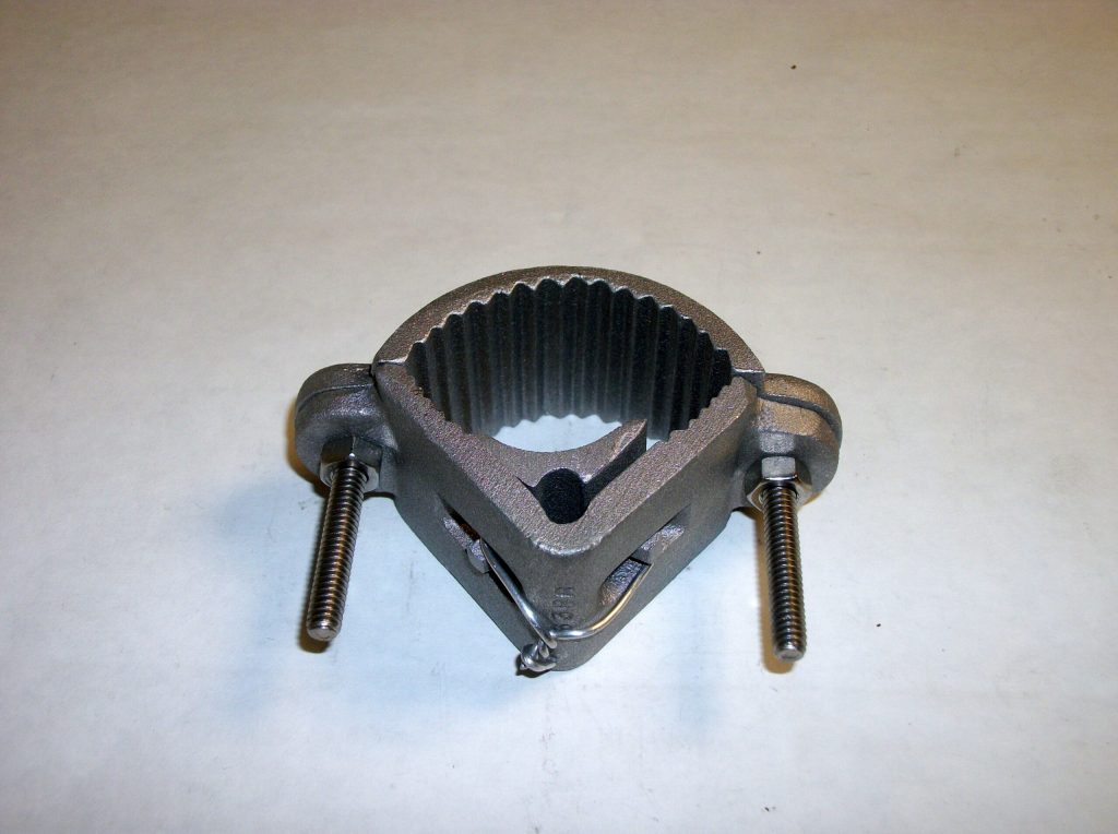 A63B Pipe Bonding Clamp Aluminum Robbins Lightning