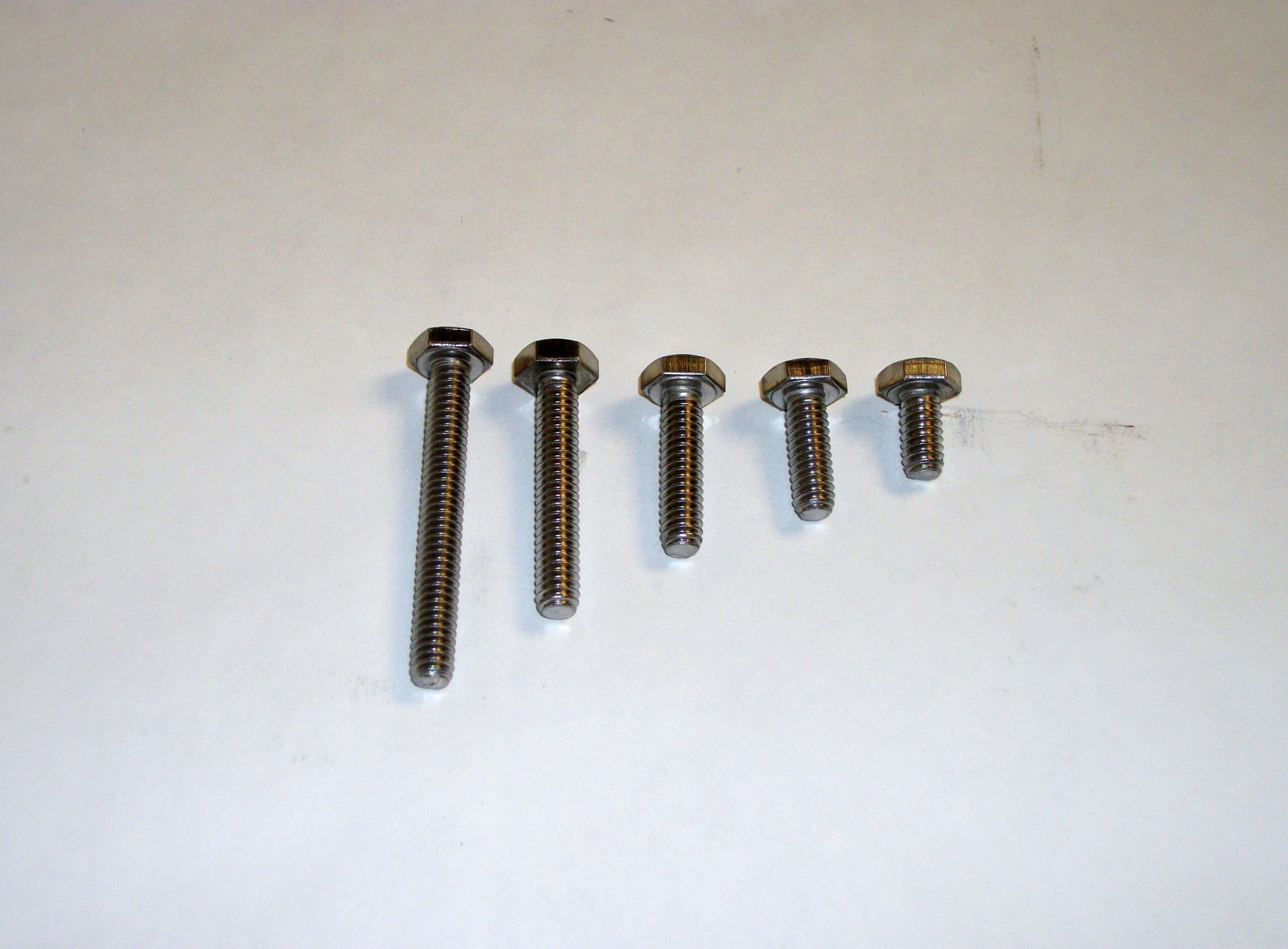 A8034 Machine Screw Stainless Steel 1 4 X 3 4 Robbins Lightning