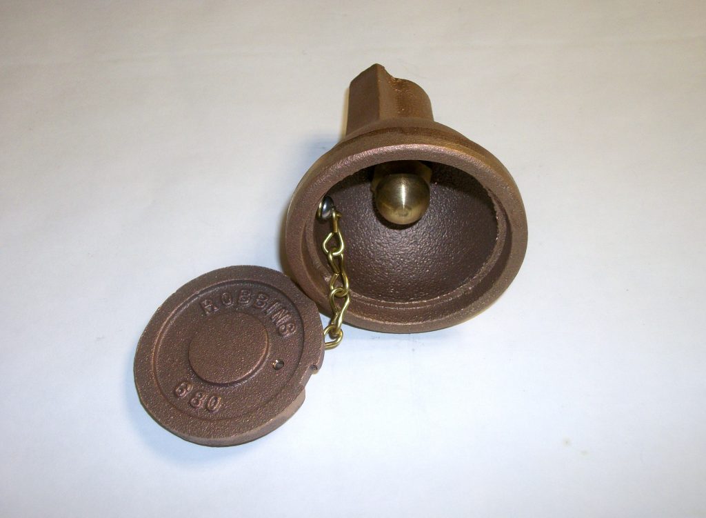 680 Static Grounding Receptacle Copper Robbins Lightning